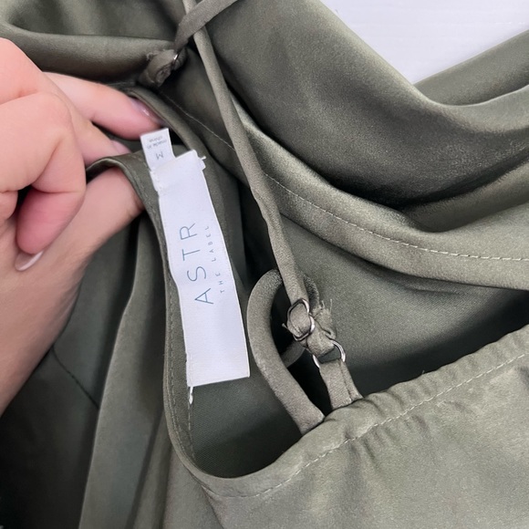 ASTR the Label Strappy Cowl Neck Slip Dress - Picture 4 of 4